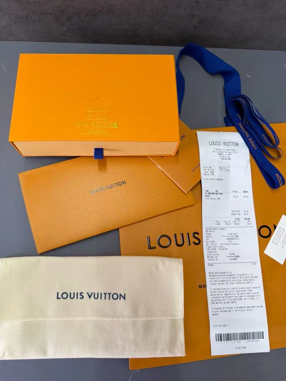 Louis Vuitton Monogram Continental Wallet with Burgundy Interior